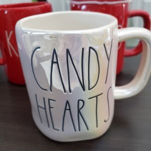 Iridescent Candy Hearts Mug